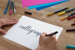 Der Kunst der Kalligrafie